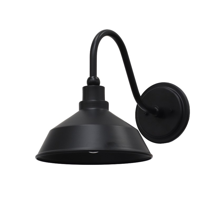 Homestead 17″ H Outdoor Black Barn Light | Essential Elements Lighting