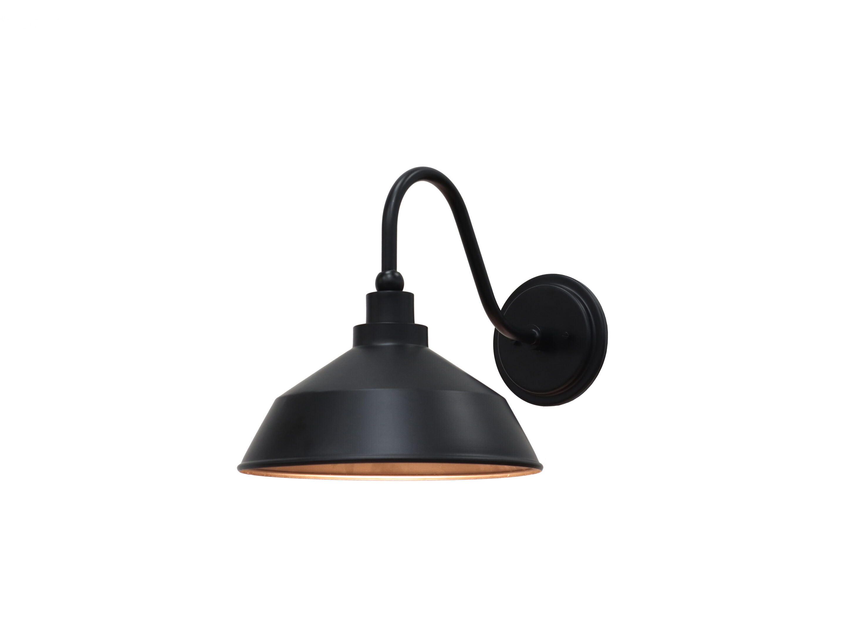 Homestead 18″ H Outdoor Black Barn Light | Essential Elements Lighting